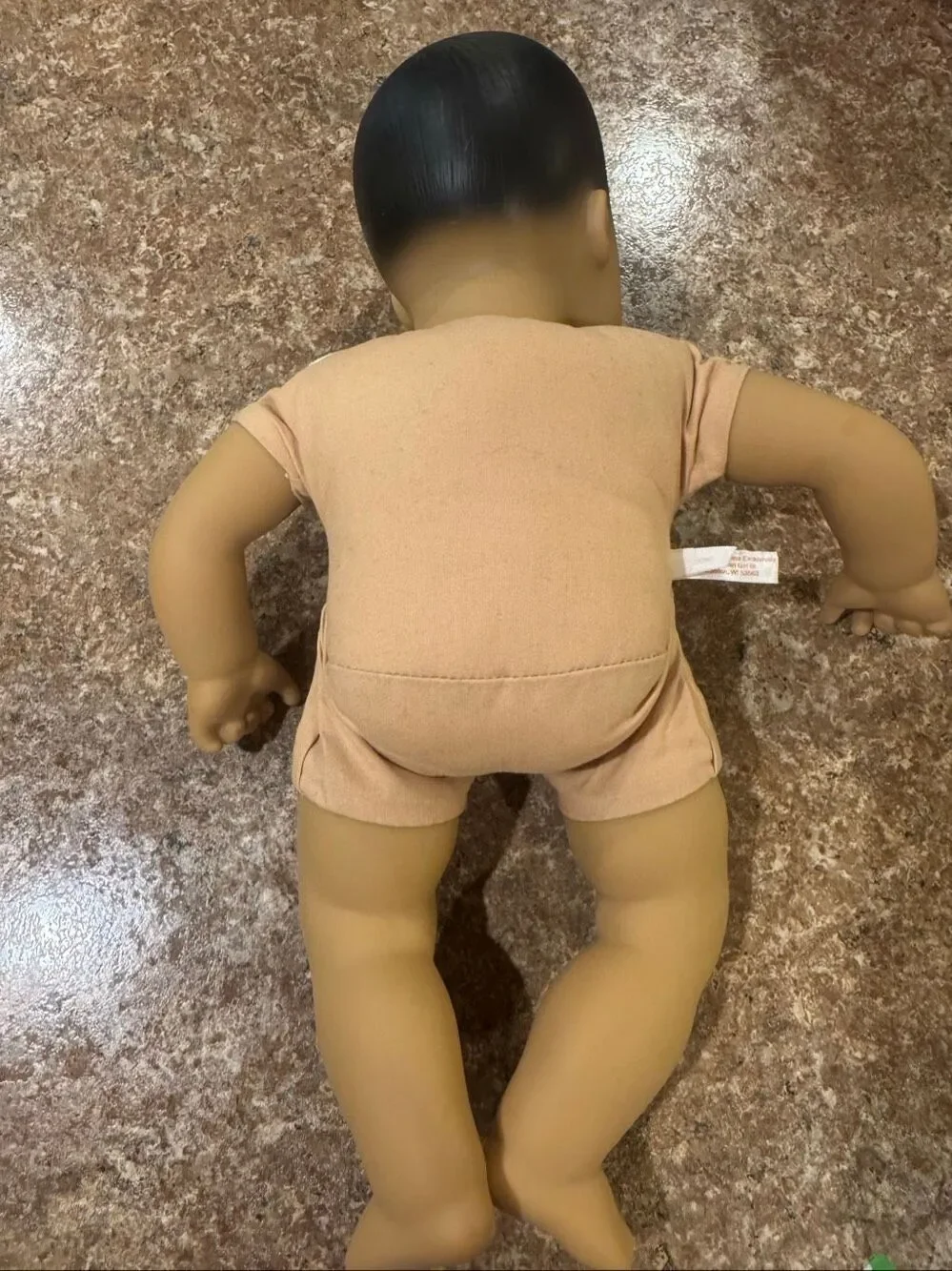 Vintage Pleasant Company American Girl Bitty Baby Black Hair Brown Eyes 15”